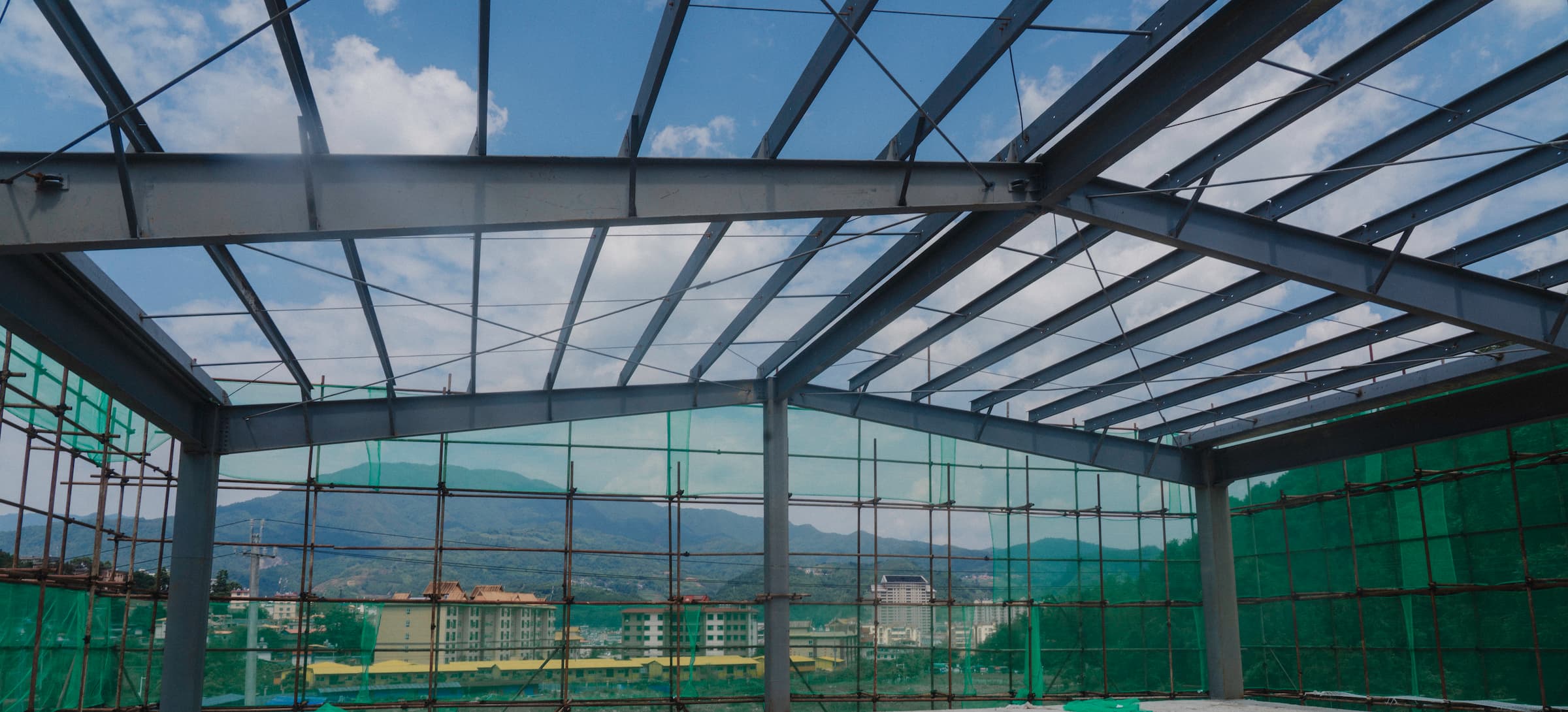 Exhibition hall, working progress