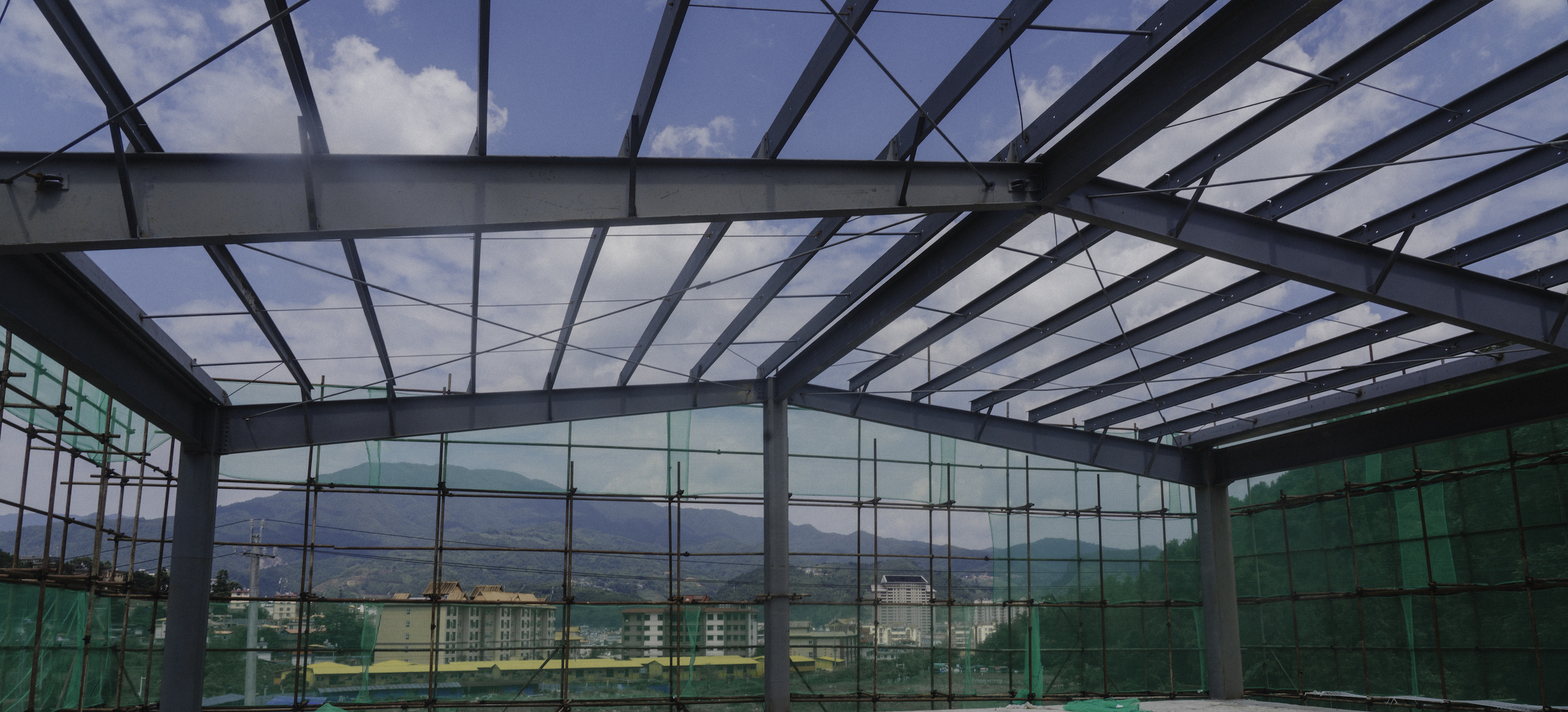 Exhibition hall, working progress